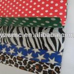 Colorful printed corrugated paper