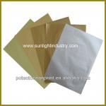 solid metallic printed tissue paper