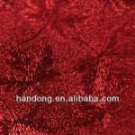 Red PE Coated Aluminium foiled paper Maple Leaf Pattern as covering material