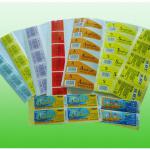 product card labels