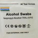 Aluminum foil paper for accident hurt alcohol cleaning pads