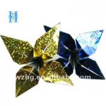 (hologram paper .thansfer paper,aluminum foil paper)Hand-made paper