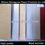 Metallic paper for packaging and printing