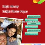 High glossy coated photo paper