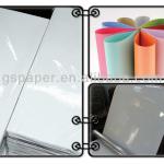 high gloss coated paper for release adhsive paper