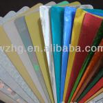 Vacuum spraying aluminum transfer paper