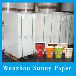 single PE coated paper for paper cup