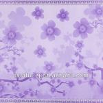 2014 hot sell purple flower shape corrugated paper for flower wrapping