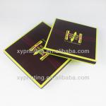 Luxury corrugated cardboard paper box with custom design