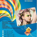 2012 Best A4 135g inkjet matte coated paper