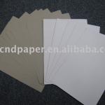 duplex paper board with gray back