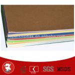 Uncoated colored paperboard