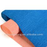 Hot sale rolled 80gsm solid color crepe paper