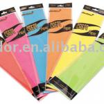 Neon color crepe paper