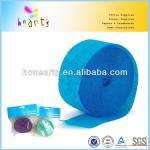 blue paper crepe,low price crepe paper factory