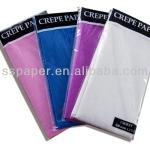 double sided coloured crepe paper