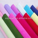 fancey color crepe paper roll