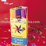 Colorful Crepe Paper roll