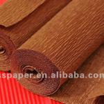 brown crepe paper roll for flower packing