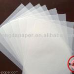 WHITE &amp; COLOUR SEMI TRANSPARENT PAPER