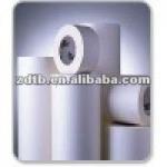 White Silicone coated glassine release paper