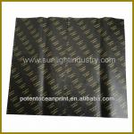 28gsm gold logo wrapping paper