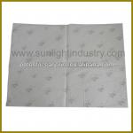 light grey logo custom tissue paper printing