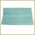 2013 holiday gift wrapping paper with blue stripe