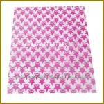 gift tissue paper with pink star printed
