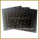 shoes tissue paper with gold logo