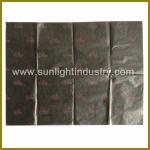 quality black customized logo wrapping tissue paper