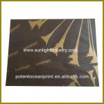 gold logo printed tissue paper