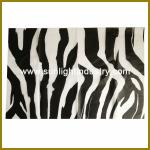 black color pattern tissue paper