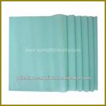 solid green colored silk wrapping paper