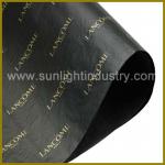 black custom printed wrapping tissue paper