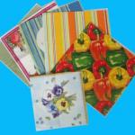 printed napkin paper with 4 color 3layer