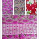 colorful wrapping tissue paper