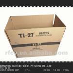 brown kraft paper corrugated carton box for shipping , cardboard box manufacturer
