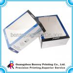 Glossy lamination printed custom cosmetic box paper box