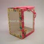 Paper Gift Box display box with visible window