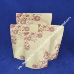 paper stand up dry fruit bag with zipper lock