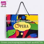 2014 New fashion custom recycle shopping paper bag for cloth