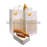 Ecofriendly Custom Printed Paper Bread Bag