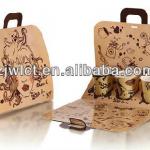 kraft coffee paper bag with handle