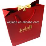 Luxury paper bag with hot stamping
