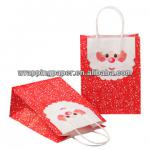 HOT!!!Wholesale Customized Christmas Luxury Gift Bags Free Sample