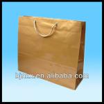 DIY luxury kraft paper hand bag shopping bags