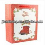 2013 New Design Luxury Paper Bag with string handle and Bow