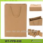 WT-PPB-838 Brown kraft paper bags wholesale
