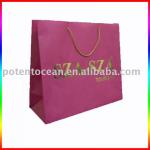 gold stamping paper bag